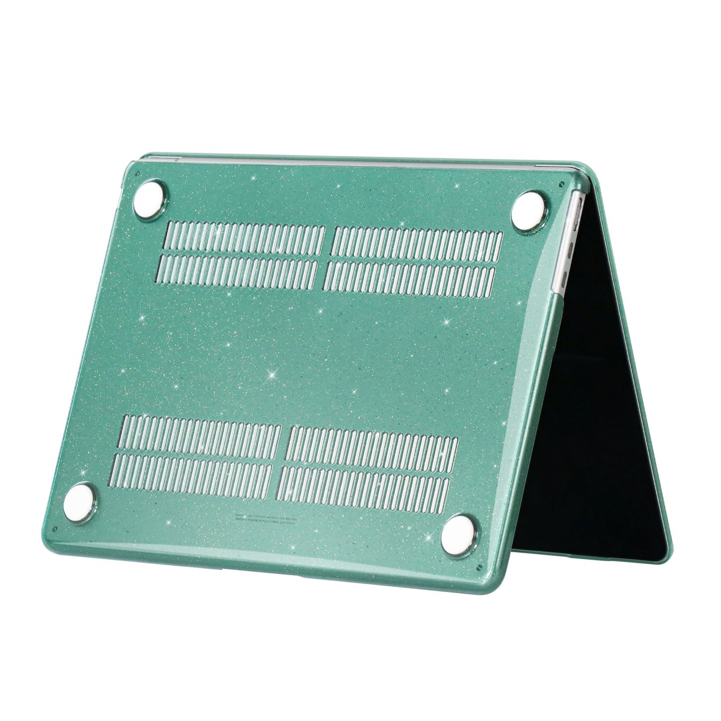 Protective Case for MacBook Air 13 inch (2022) (A2681), Hard PC Full Covering Starry Sky Design Laptops Hard Shell - Midnight Green