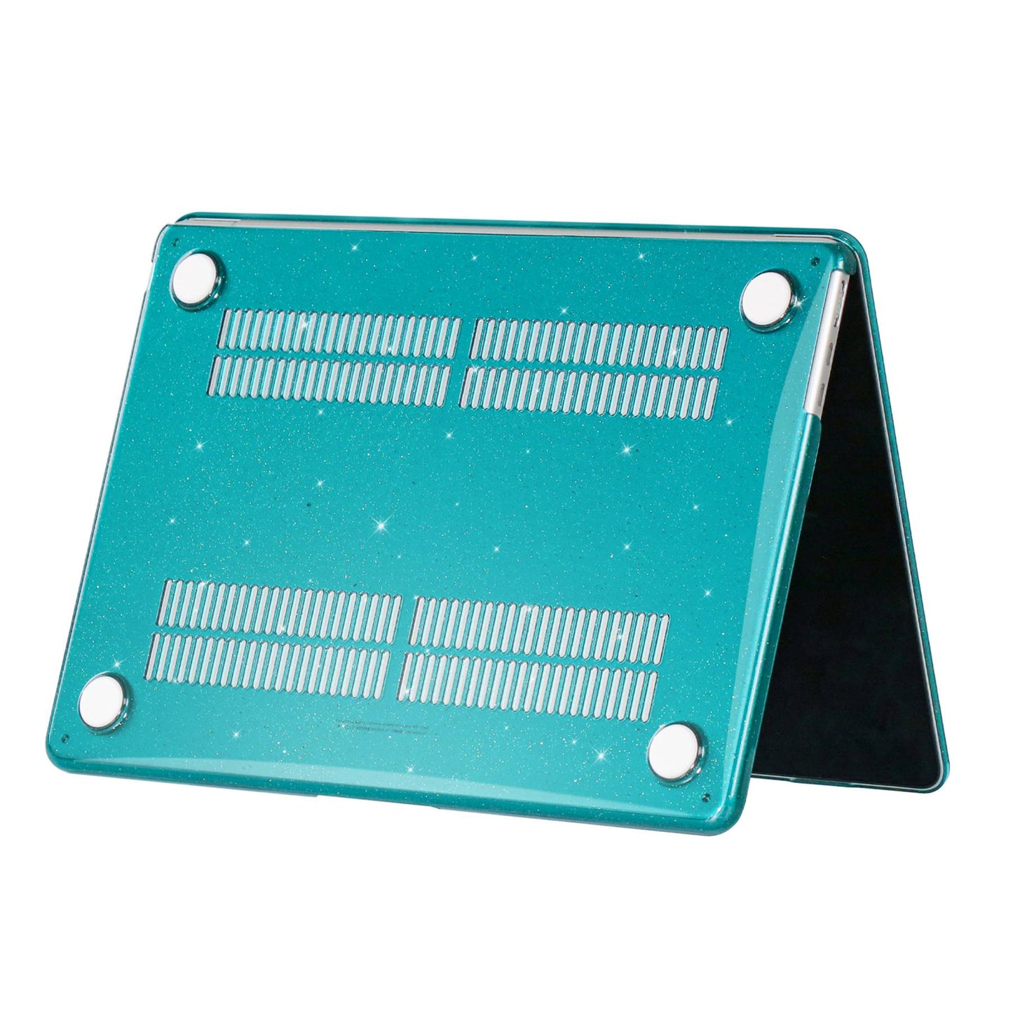 Protective Case for MacBook Air 13 inch (2022) (A2681), Hard PC Full Covering Starry Sky Design Laptops Hard Shell - Cyan