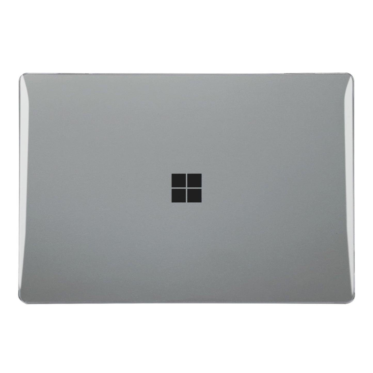 for Microsoft Surface Laptop 3 / 4 / 5 (1868 / 1951) Metal Keyboard Version Hard PC Crystal Protective Cover Shock Resistant Laptop Notebook Case - Transparent