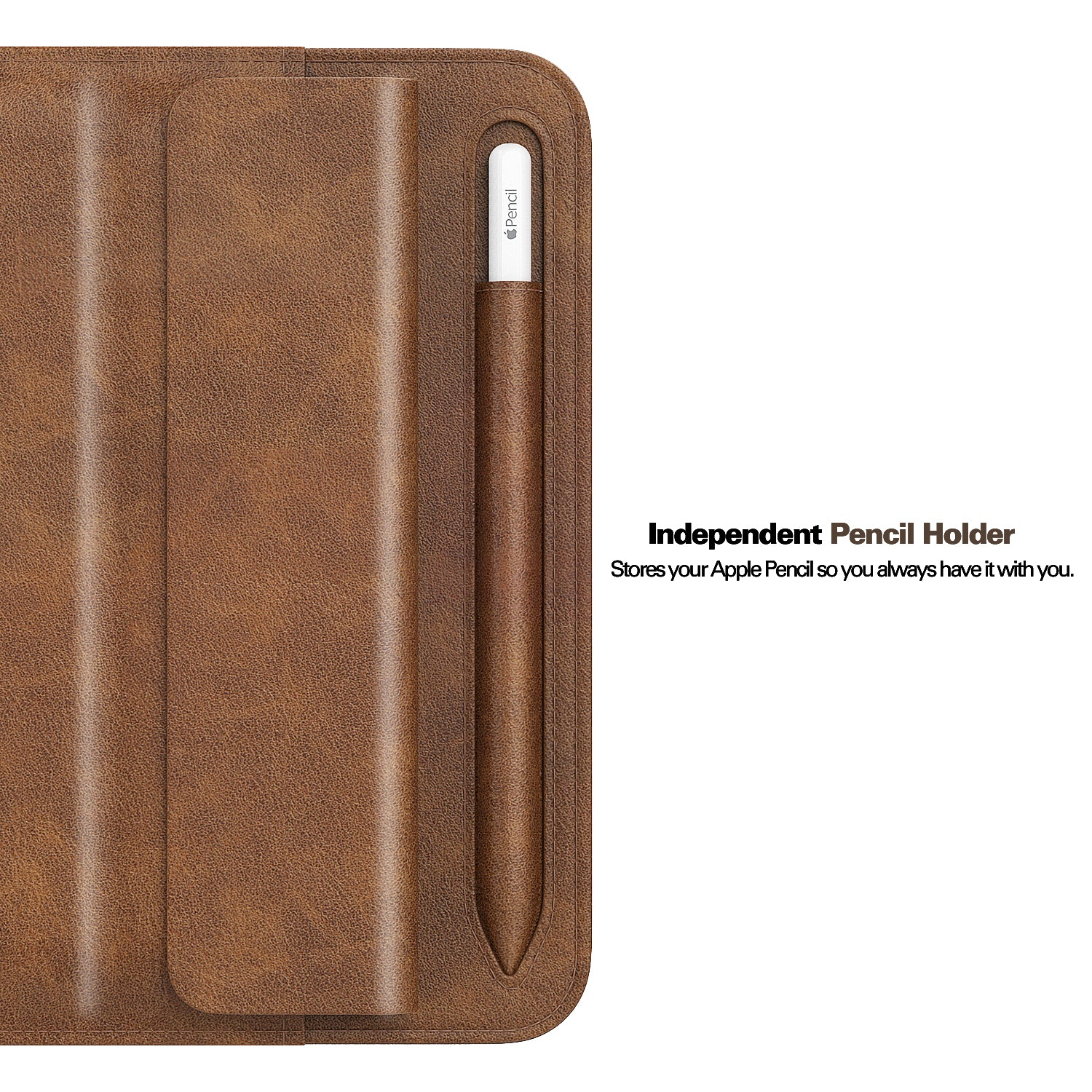 Universal Sleeve Bag for 9.7"-11" Tablets Carrying Case Portable Anti-Scratch Bag with Tri-fold Stand - Brown