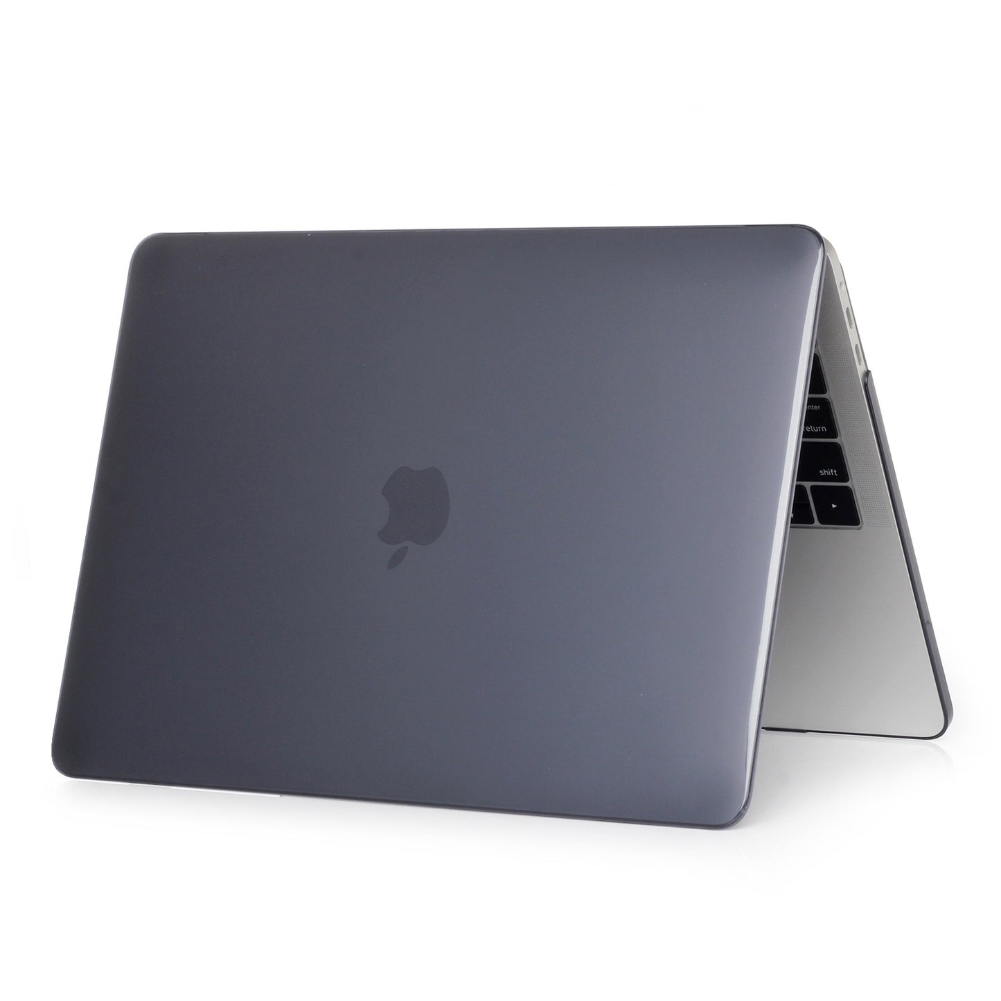 For Macbook Air 15 inch (2023) M2 A2941 Laptop Case Transparent Hard PC Protective Cover - Black