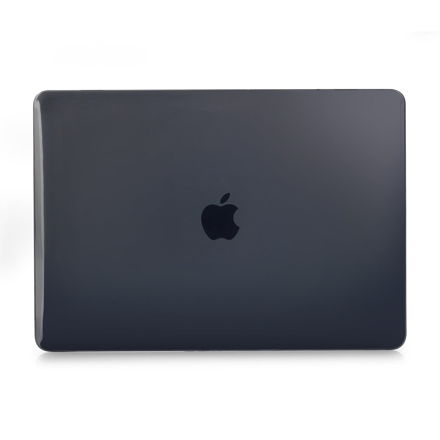 For Macbook Air 15 inch (2023) M2 A2941 Laptop Case Transparent Hard PC Protective Cover - Black
