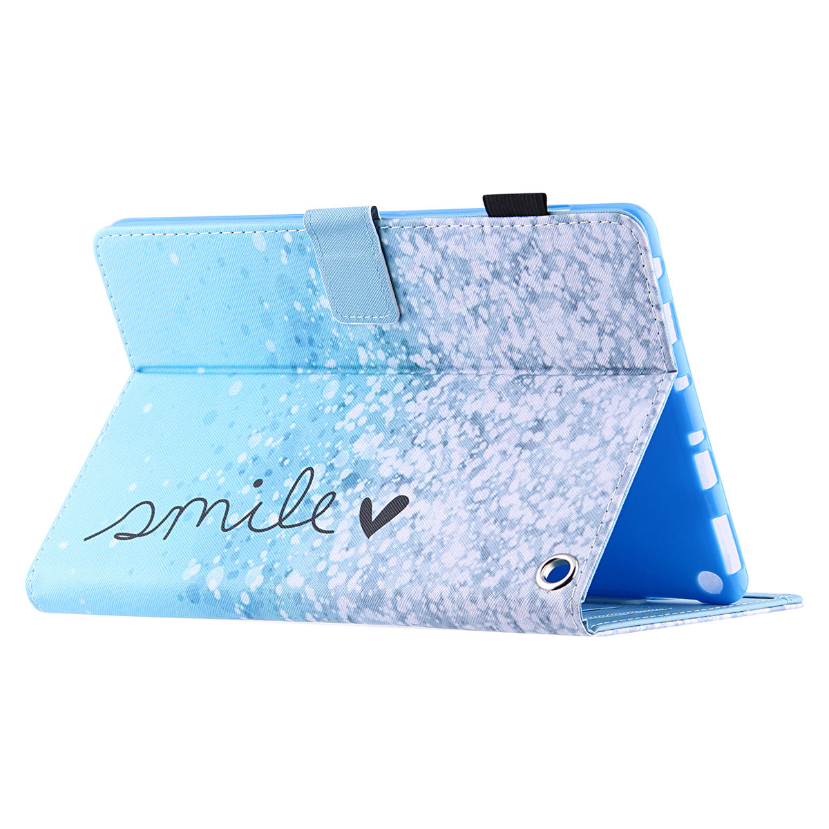 Pattern Printing Card Slot Tablet Case for Amazon Fire Max 11 PU Leather Folio Flip Cover with Stand - Beautiful Bubble