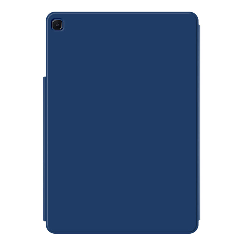 Tri-fold Stand Cover for Samsung Galaxy Tab S6 Lite / Tab S6 Lite (2022) , PU Leather Magnetic Smart Tablet Case - Blue