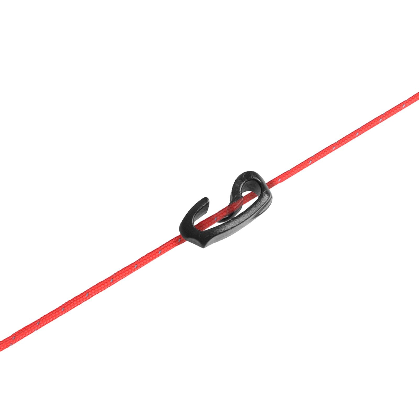 10x Climbing Camping Tent Hook Kayak Cord Hook for Awning, Shelter, Tent,