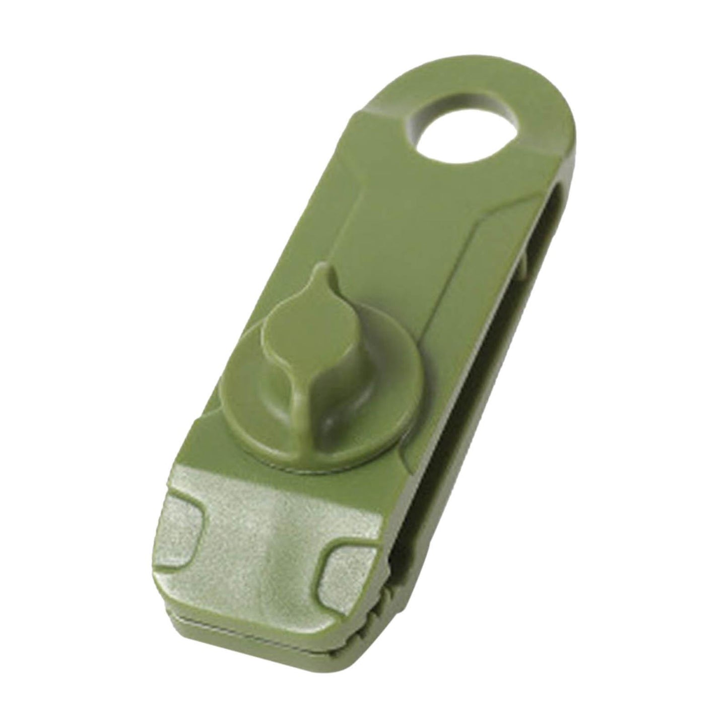 10Pcs Camping Tent Clamps Holder Tarp Clip Caravan Canopies Car Covers Green