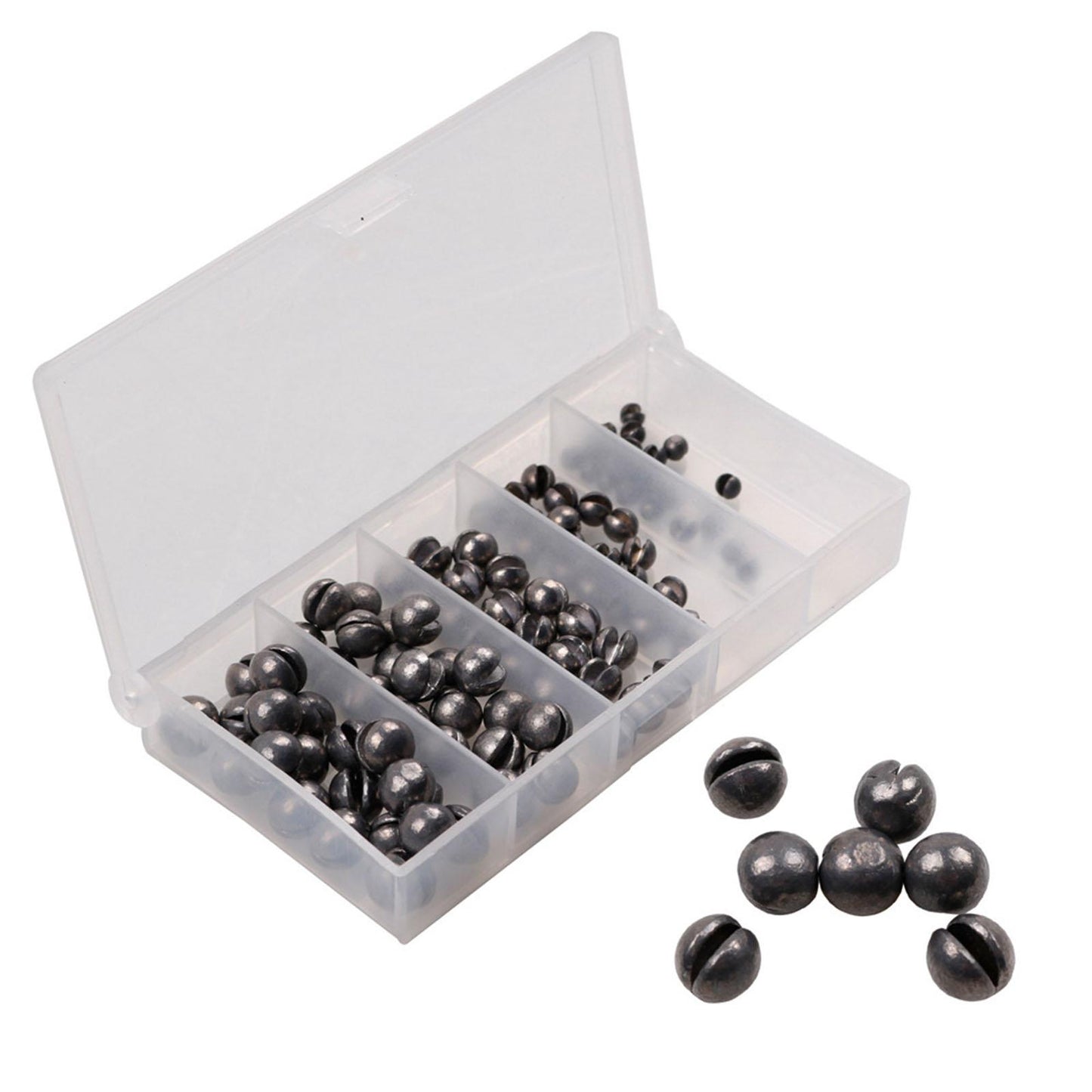 100x Open Bite Fishing-Clip Drop Biting Fishing Tools Sinker Tools
