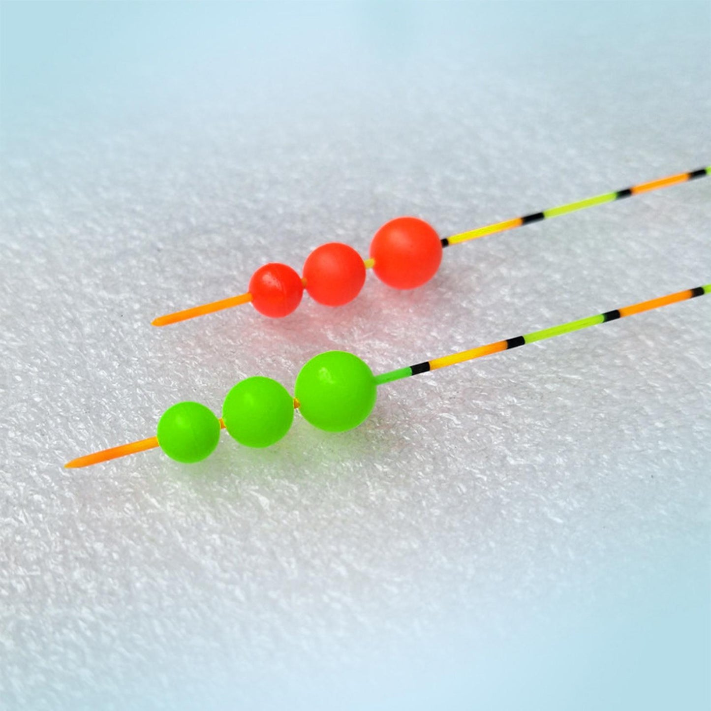 100pcs Fishing Floats EVA Foam Strike Indicator Trout Catfish Red 6.0mm