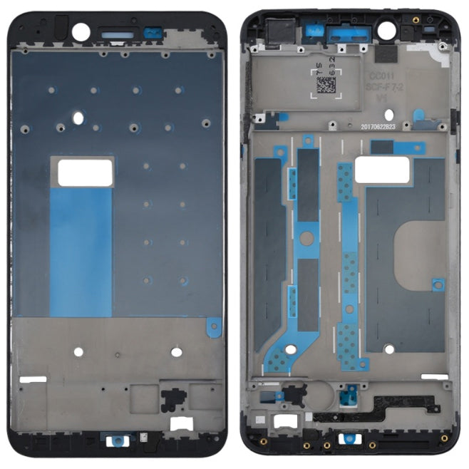 Front Housing Frame Spare Part (A Side) for OPPO A77 - Black