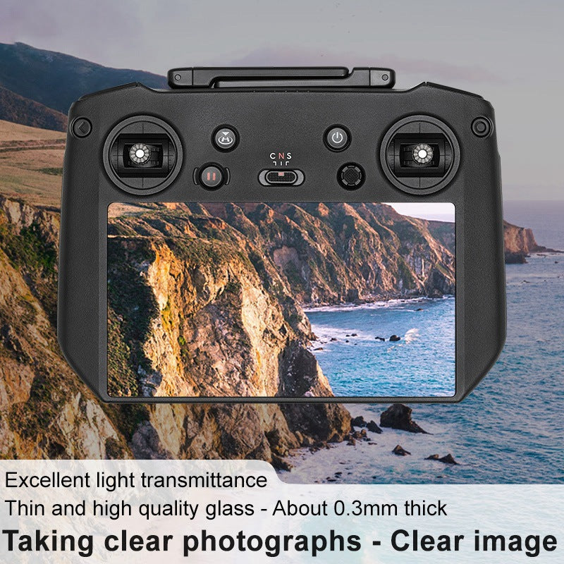 IMAK 1 Set Tempered Glass Lens Protective Film for DJI Mavic 3, Anti-scratch HD Clear Gimbal Camera Lens Protector