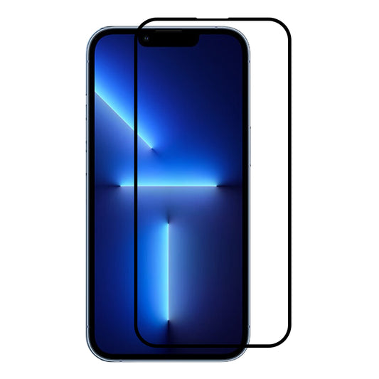 Uniqkart For iPhone 15 Plus 0.26mm Screen Protector High Aluminum-silicon Glass Secondary Hardening Full Glue Film
