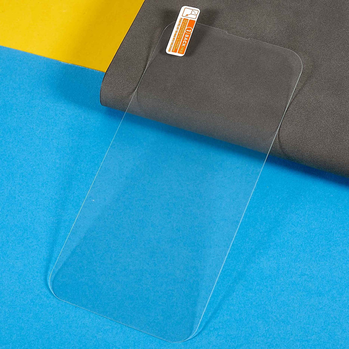 Uniqkart for iPhone 15 Pro Max Tempered Glass Screen Protector Ultra Clear 0.3mm Arc Edge Anti-scratch Film