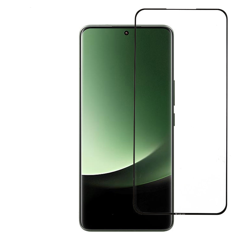 Uniqkart for Xiaomi 13 Ultra Full Glue Complete Coverage 9H Hardness Clear 3D Curved Tempered Glass Film