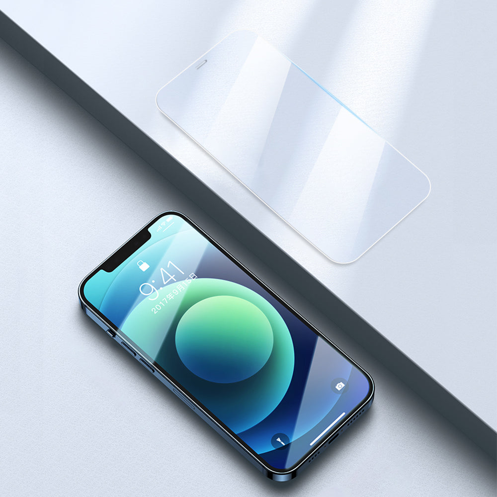 Uniqkart For iPhone 15 Explosion-proof Crystal Clear Screen Protector HD Transparent Tempered Glass Film