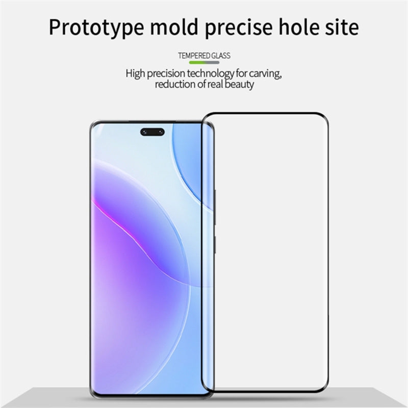 Uniqkart for Xiaomi Civi 3 5G Phone Full Screen Protector 3D Curved Tempered Glass Side Glue HD Clear Screen Film