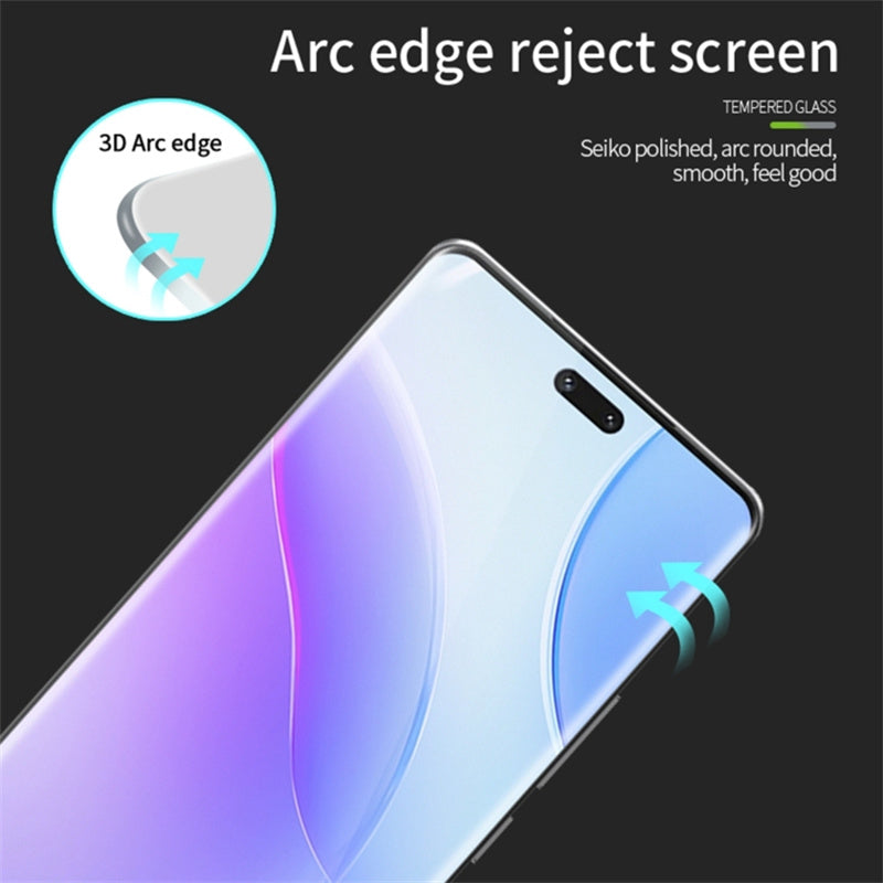 Uniqkart for Xiaomi Civi 3 5G Phone Full Screen Protector 3D Curved Tempered Glass Side Glue HD Clear Screen Film