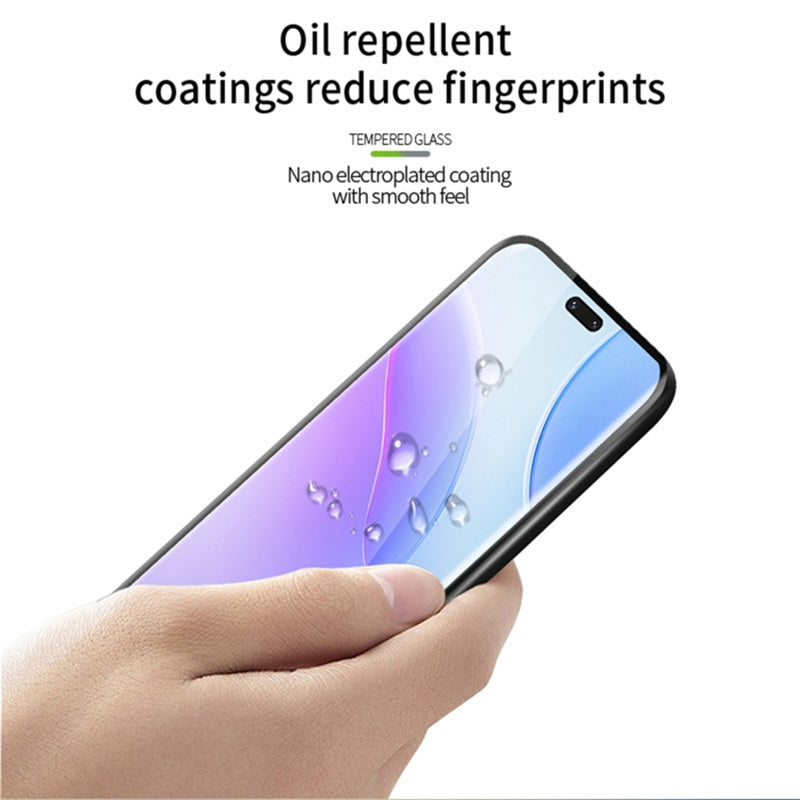 Uniqkart for Xiaomi Civi 3 5G Phone Full Screen Protector 3D Curved Tempered Glass Side Glue HD Clear Screen Film