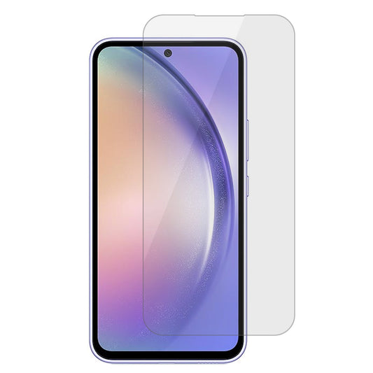 Uniqkart for Samsung Galaxy A54 5G HD Clear Phone Screen Protector 2.5D Arc Edge Anti-fingerprint Tempered Glass Film