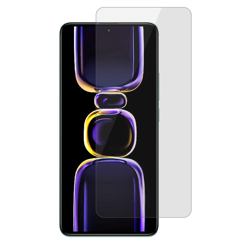 Uniqkart for Xiaomi Redmi K60 5G / K60 Pro 5G / Poco F5 Pro 5G Tempered Glass Film 2.5D Arc Edge Phone Screen Protector