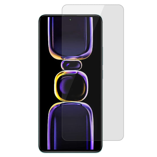 Uniqkart for Xiaomi Redmi K60 5G / K60 Pro 5G / Poco F5 Pro 5G Tempered Glass Film 2.5D Arc Edge Phone Screen Protector
