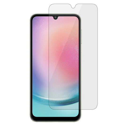 Uniqkart for Samsung Galaxy A24 4G 2.5D Arc Edge Phone Screen Protector Ultra Clear Anti-scratch Tempered Glass Film