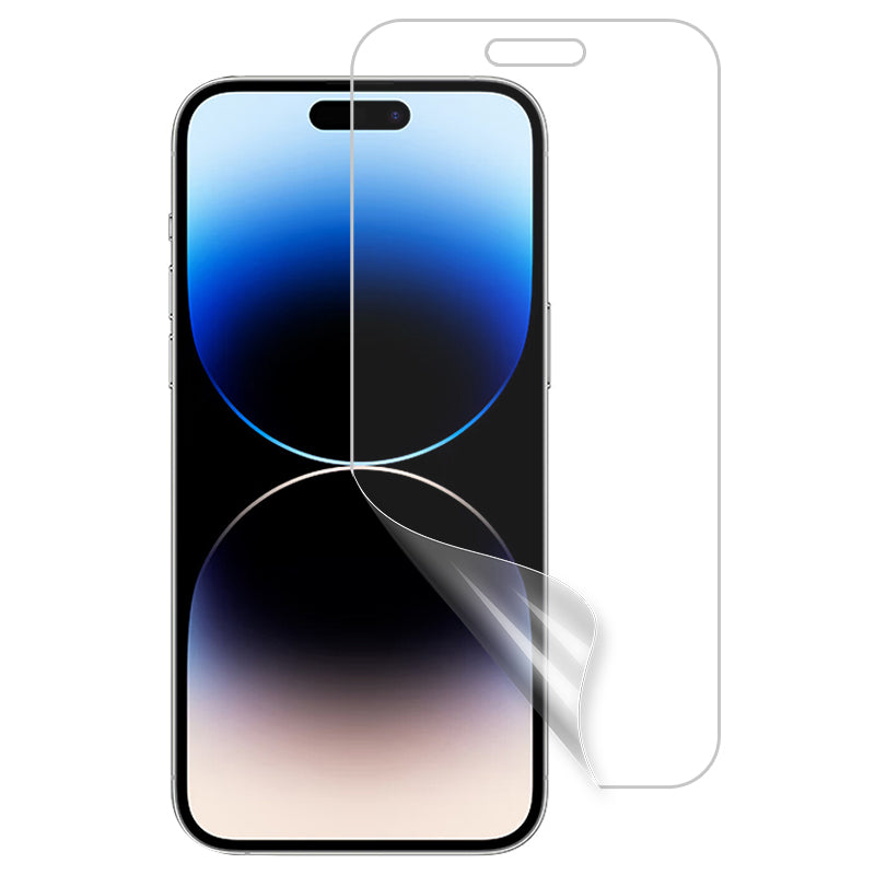 Uniqkart for iPhone 15 Pro / 15 Phone Screen Protector Ultra Clear Soft PET Screen Anti-Scratch Film