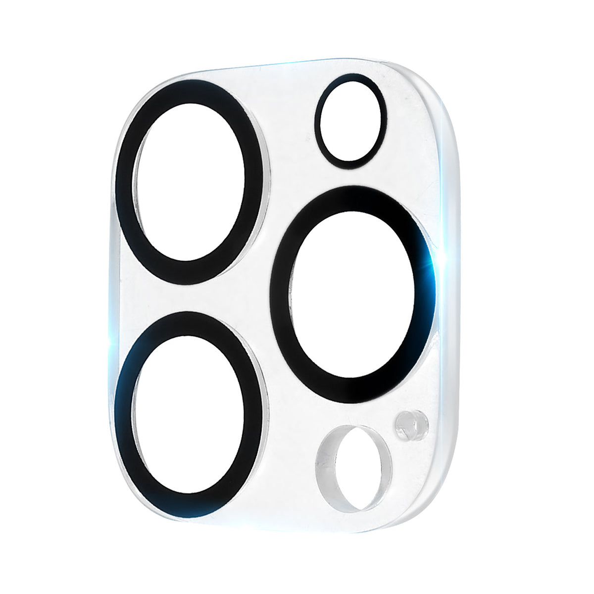Camera Lens Protector for iPhone 15 Pro / 15 Pro Max , Silk Printing Tempered Glass Rear Camera Lens Cover Film