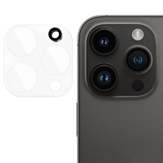 Camera Lens Film for iPhone 15 Pro / 15 Pro Max, 9H Tempered Glass HD Clear Rear Back Camera Protector