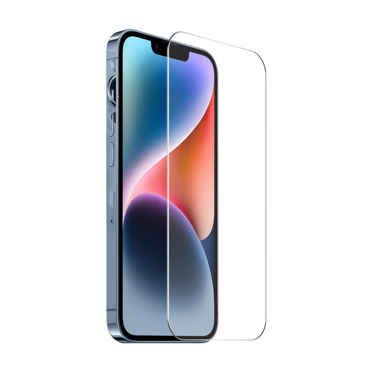 Uniqkart Protective Film for iPhone 15 Plus , 9H 2.5D 0.26mm High Aluminium-silicon Glass Screen Protector