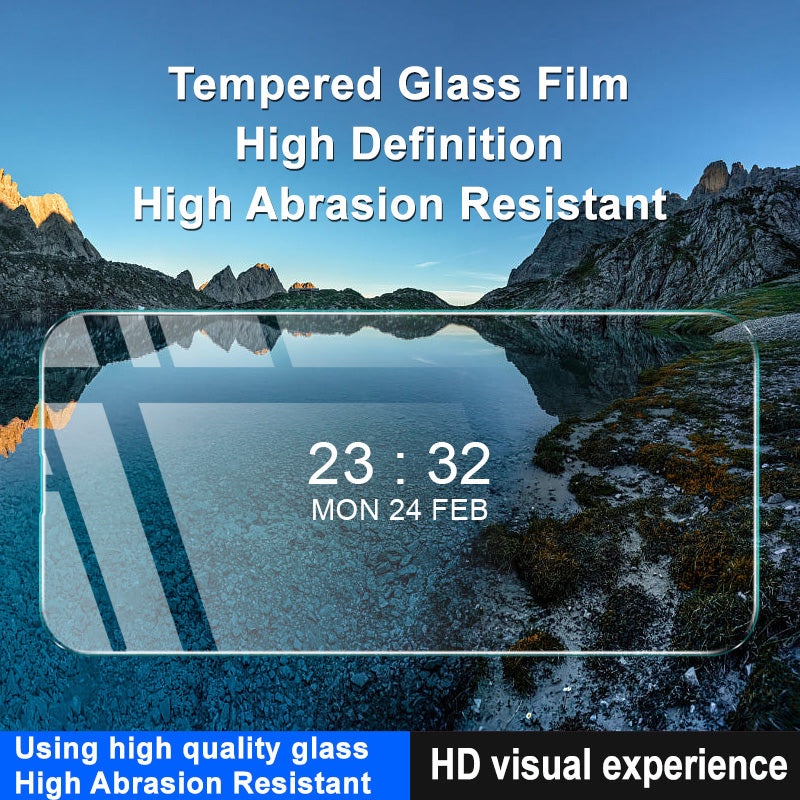 Uniqkart H Series For iPhone 15 Pro Phone Screen Protector Ultra Clear Anti-scratch Tempered Glass Film