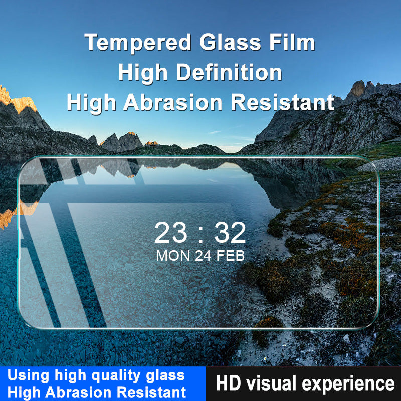 Uniqkart H Series For iPhone 15 Pro Max Tempered Glass Phone Screen Protector Anti-explosion Screen Film