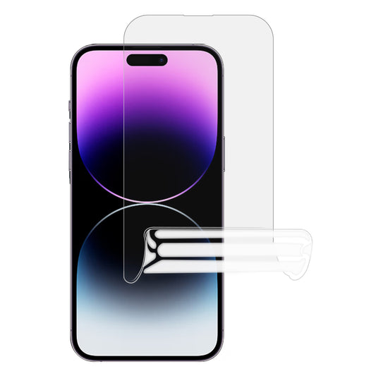 Uniqkart for iPhone 15 Pro Soft PET Phone Screen Protector Ultra Clear Anti-scratch Film