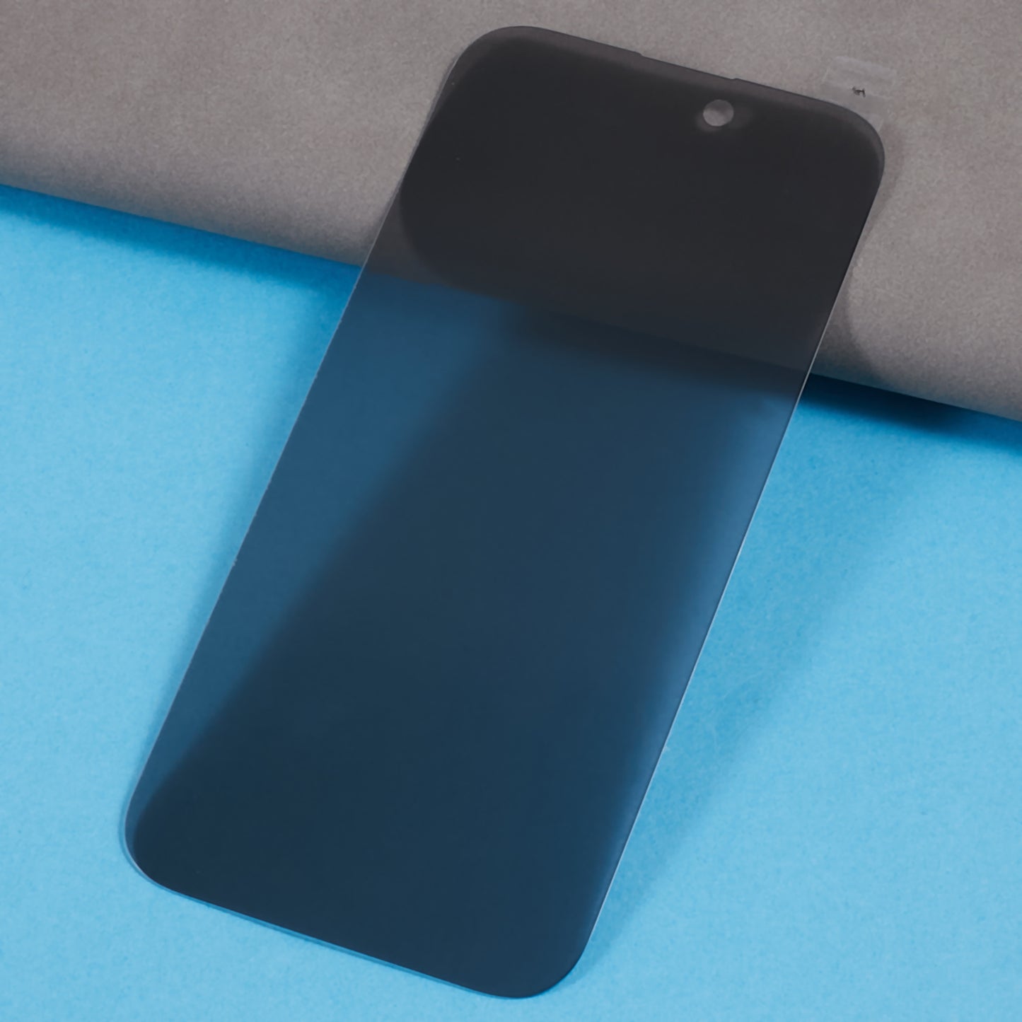 Uniqkart for iPhone 15 Pro Anti-Spy Tempered Glass Film Full Cover 180-Degree Anti-Peeping Screen Protector