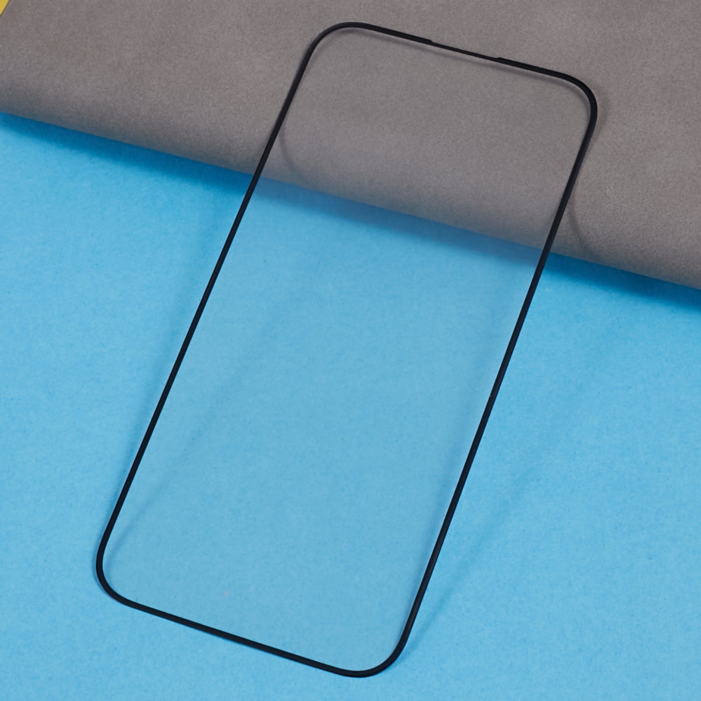 Uniqkart for iPhone 15 Pro Max Screen Protector Full Cover HD TPU+PET Anti-Scratch Film
