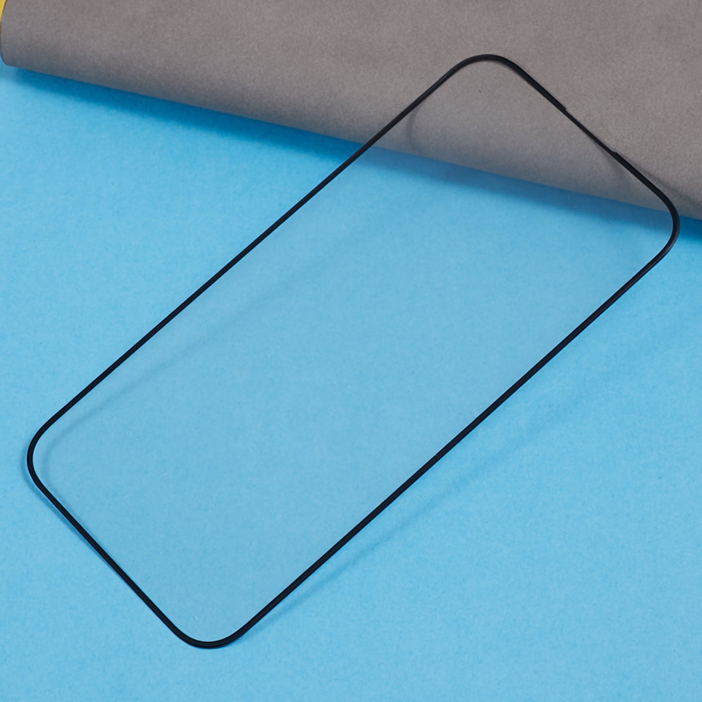 Uniqkart for iPhone 15 Pro Max Screen Protector Full Cover HD TPU+PET Anti-Scratch Film