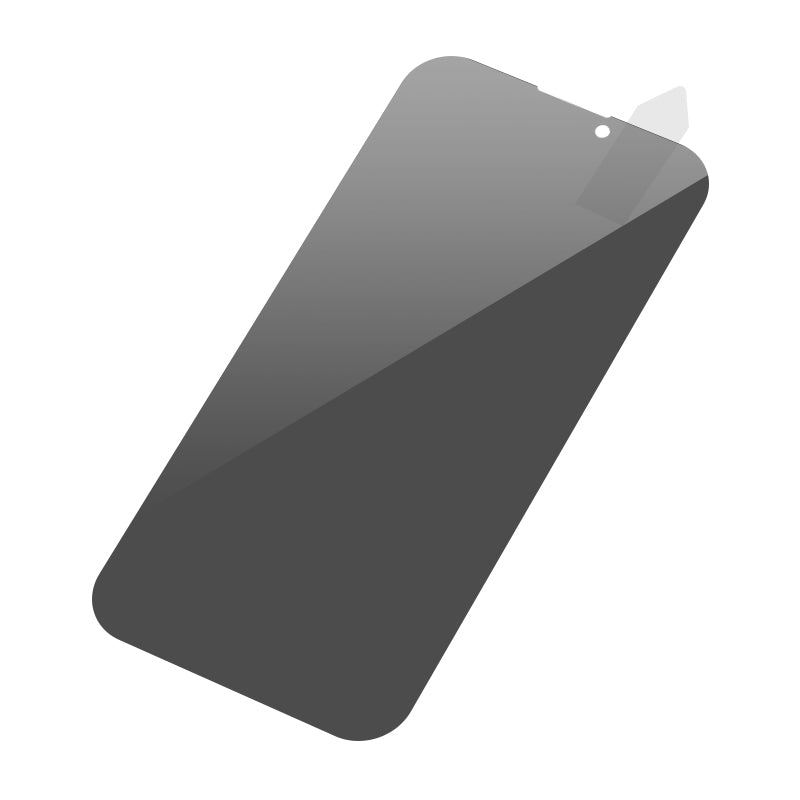 Uniqkart For iPhone 15 Pro Anti-spy Screen Protector Full Cover High Aluminium-silicon Glass Film