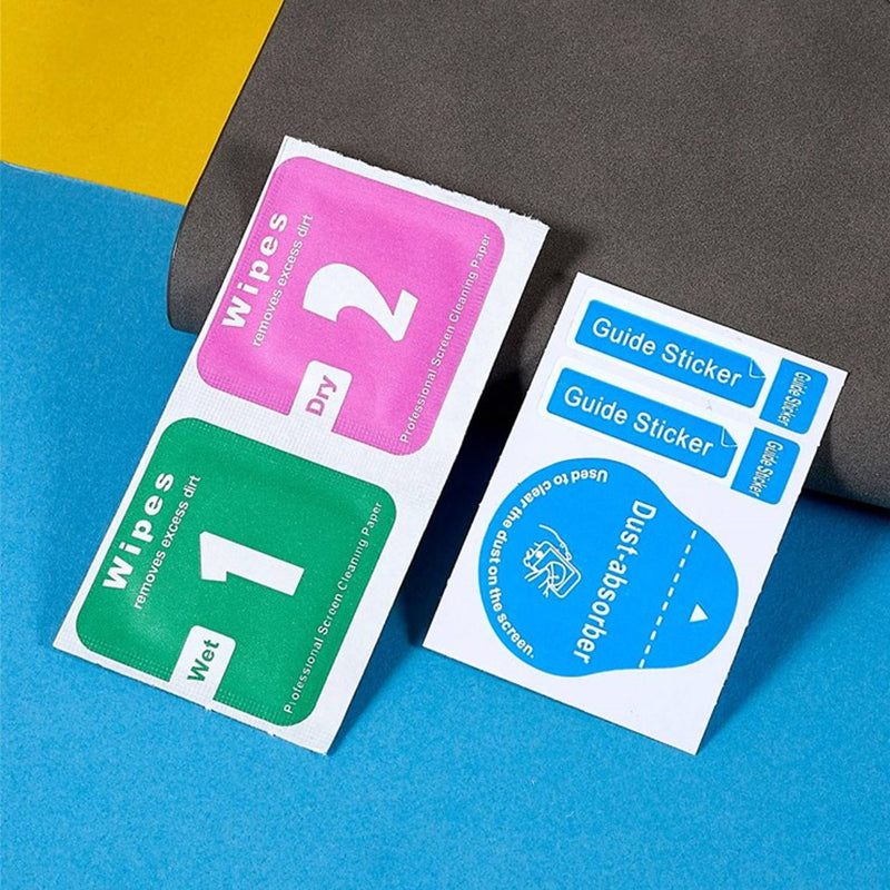 Uniqkart For iPhone 15 / 15 Plus Crystal Clear Camera Lens Protector Aluminum Alloy + Tempered Glass Lens Film - Multi-color