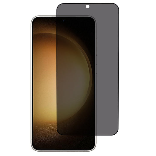 For Samsung Galaxy S24 Screen Protector 180 Degree Anti-peep Tempered Glass Arc Edges Full Glue Film