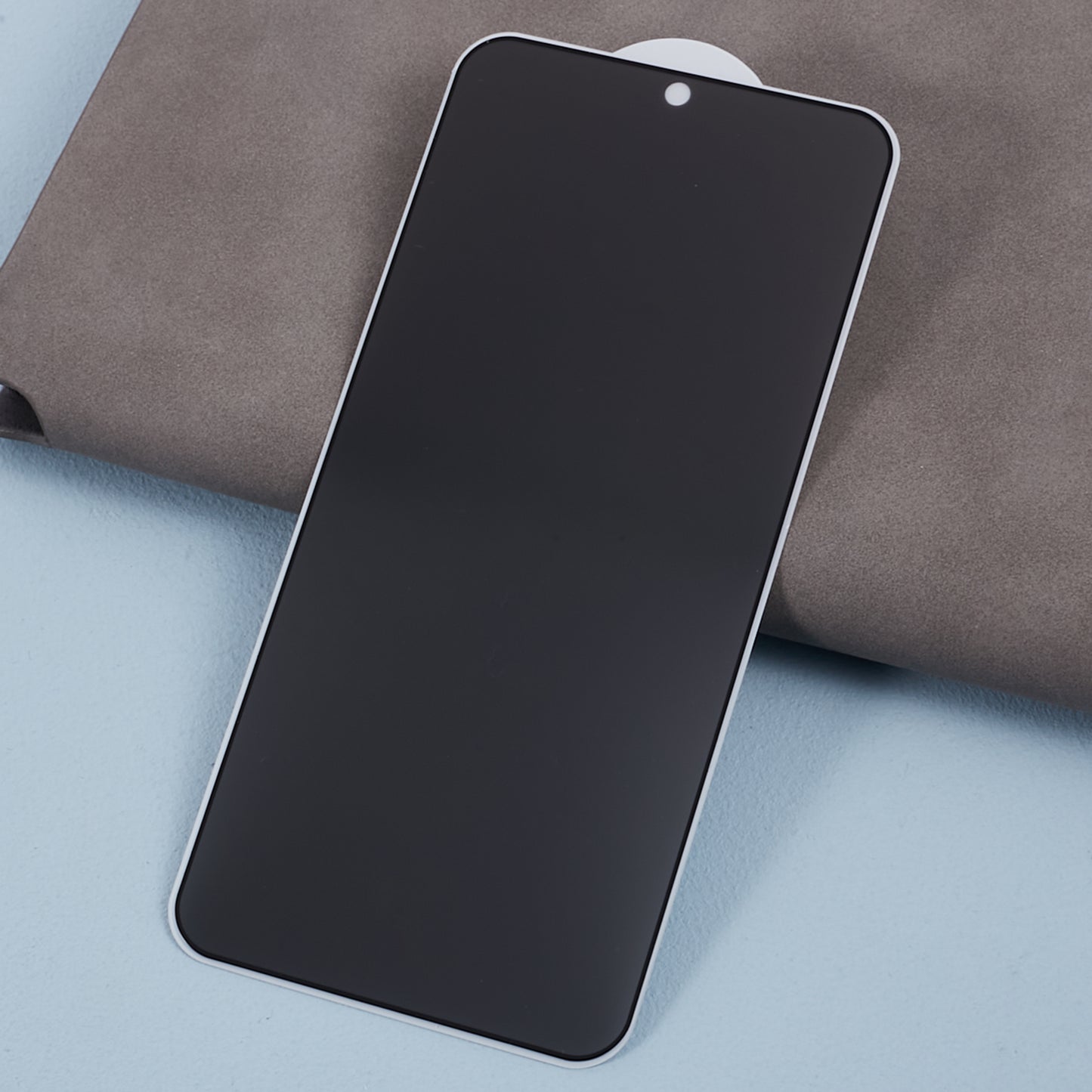 For Samsung Galaxy S24 Screen Protector 180 Degree Anti-peep Tempered Glass Arc Edges Full Glue Film