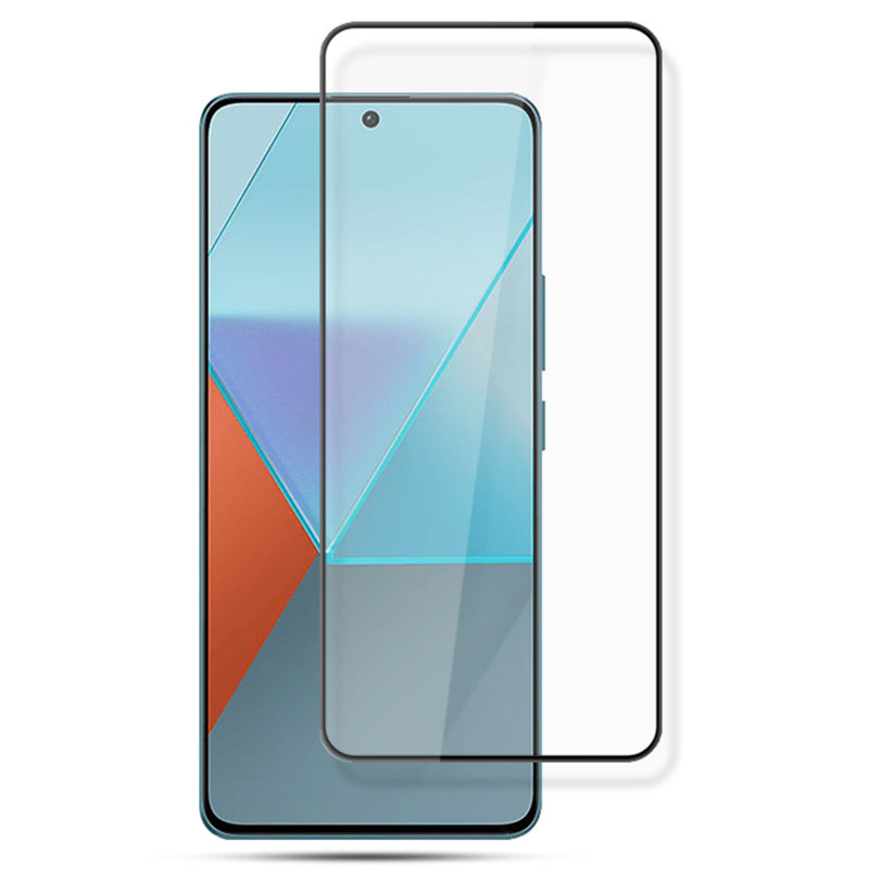 AMORUS For Xiaomi Redmi Note 13 Pro 5G Tempered Glass Film Sensitive Touch Anti-explosion Screen Protector - Black