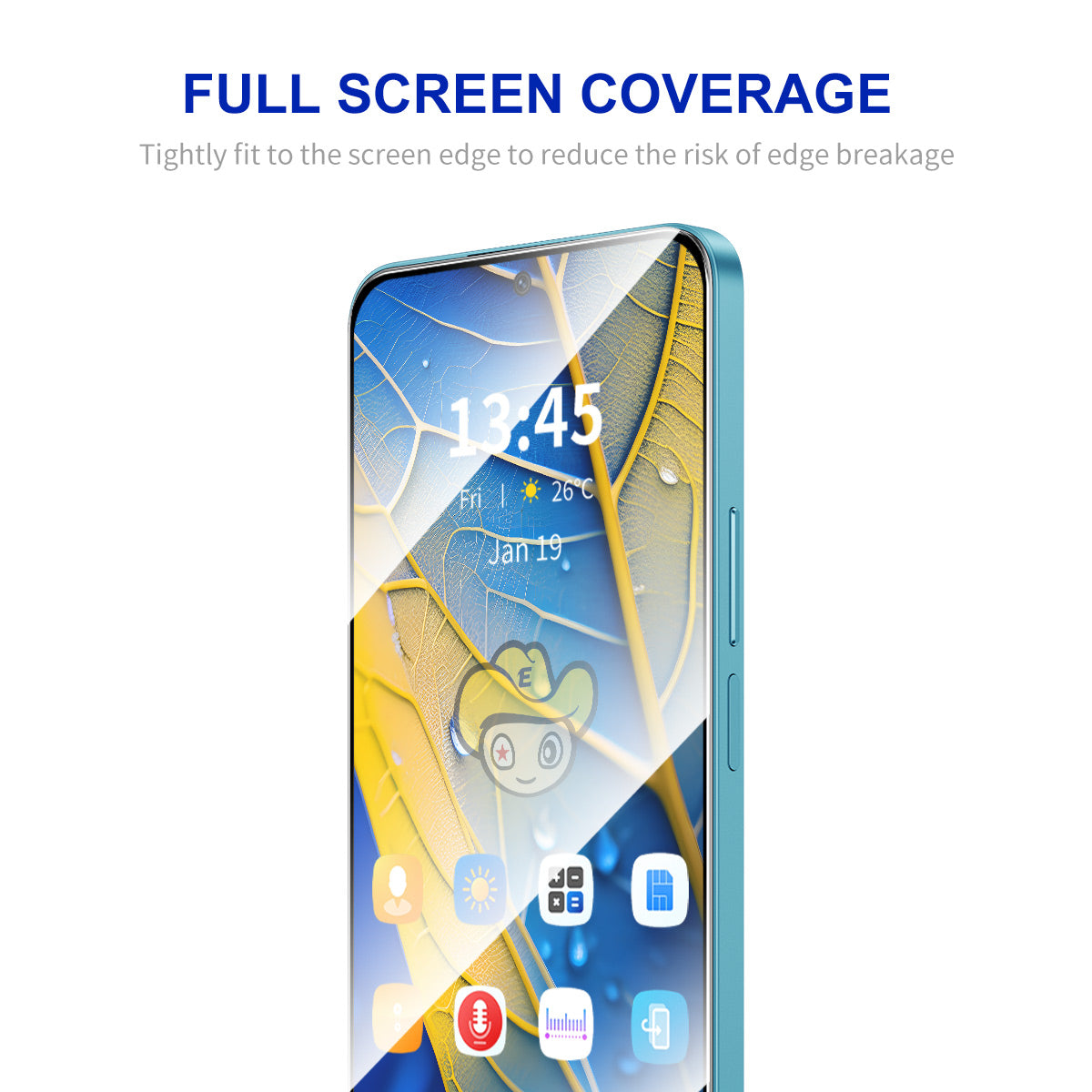 ENKAY HAT PRINCE For Xiaomi Redmi Note 13 Pro 4G / 5G / Poco M6 Pro 4G Silk Printing Screen Protector HD Transparent