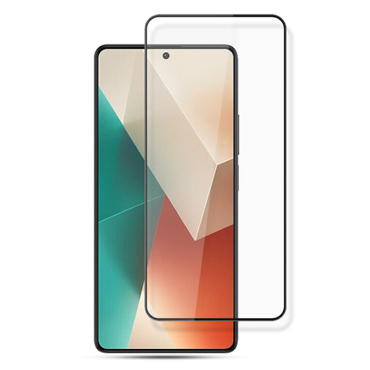 AMORUS For Xiaomi Redmi Note 13 4G Screen Protector Secondary Hardening Full Glue Film - Black