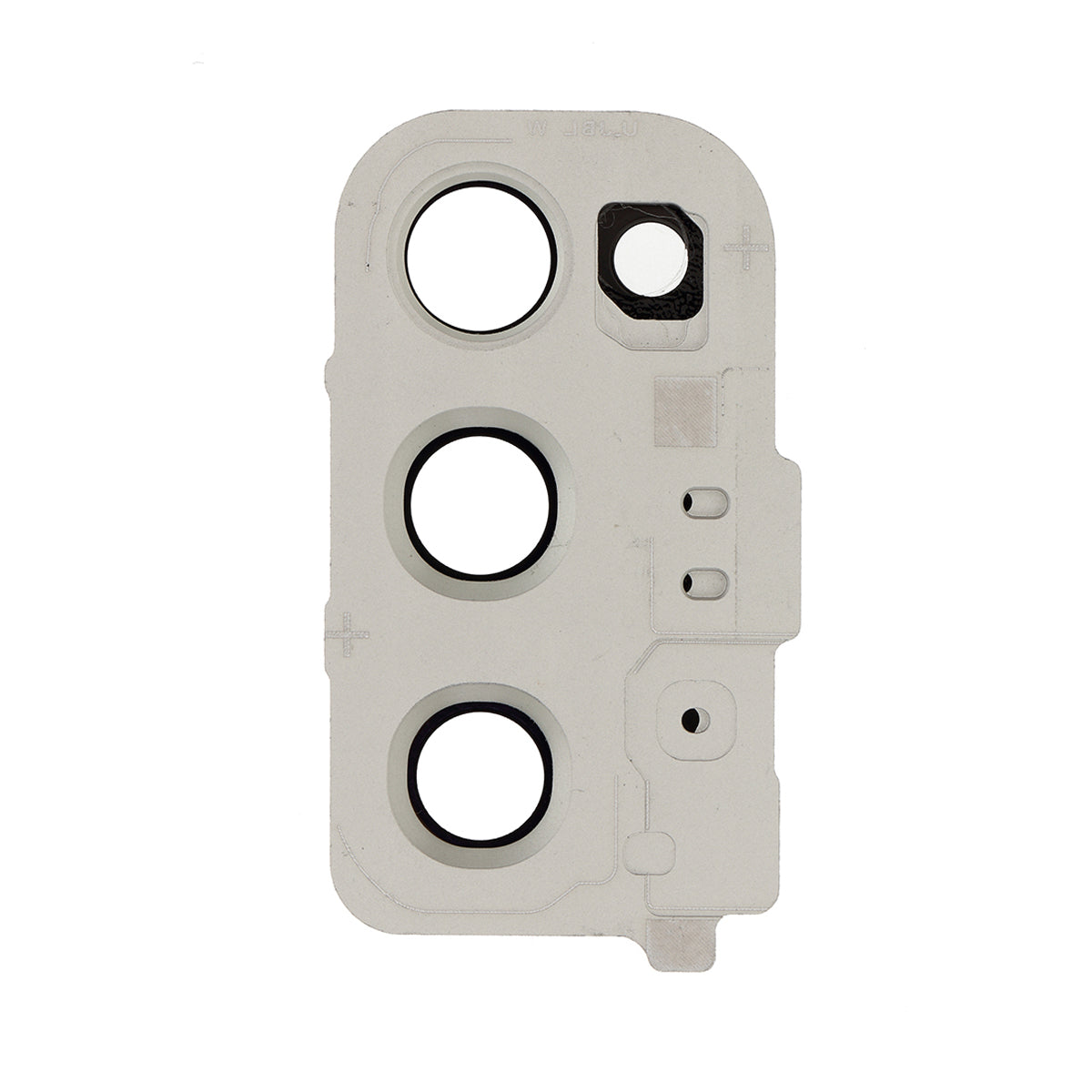 For Samsung Galaxy S20 4G G980 OEM Back Camera Lens Ring Cover with Glass Lens (without Logo) - White