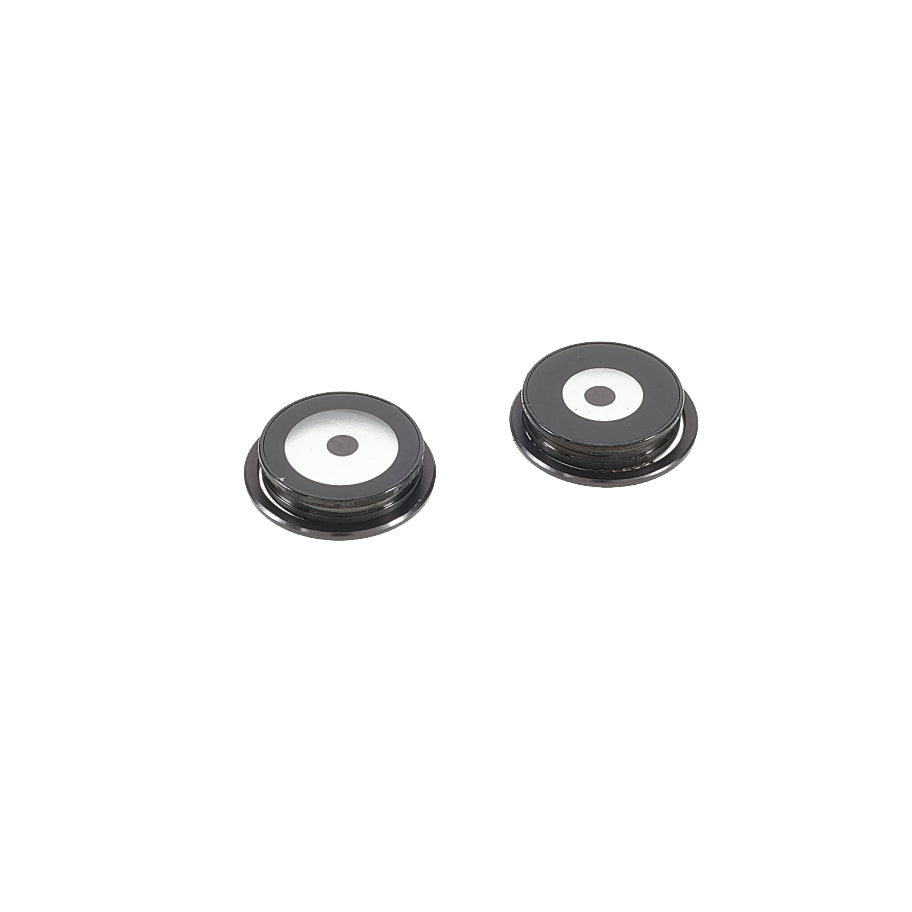 OEM Camera Lens Screen Ring Cover with Glass Lens Film for iPhone 11 6.1 inch - Black