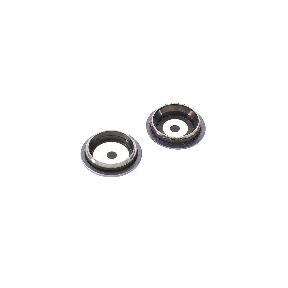 OEM Camera Lens Screen Ring Cover with Glass Lens Film for iPhone 11 6.1 inch - Purple