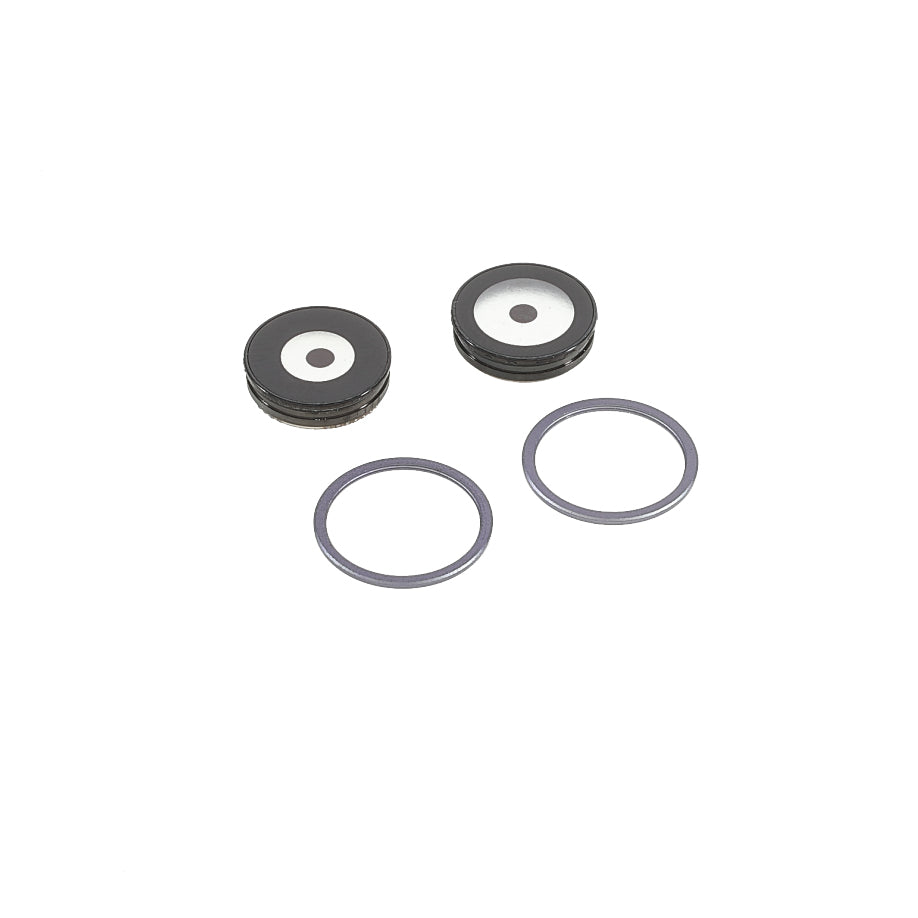 OEM Camera Lens Screen Ring Cover with Glass Lens Film for iPhone 11 6.1 inch - Purple