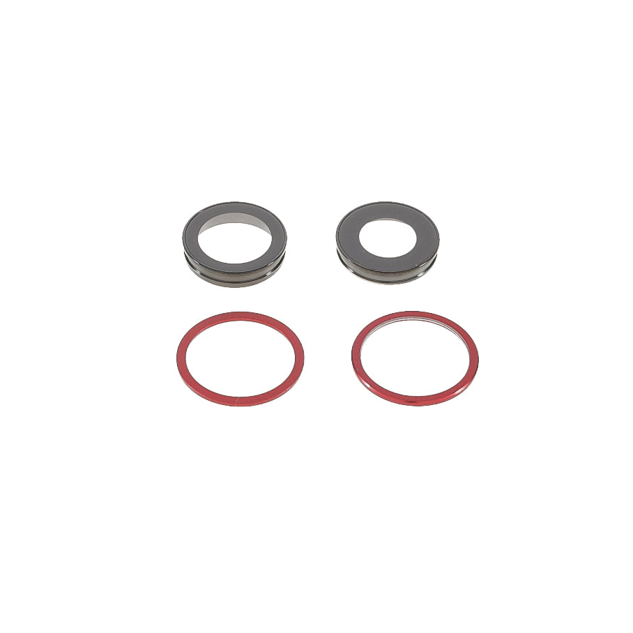 OEM Back Rear Camera Lens Ring Cover with Glass Lens Replacement Part for iPhone 12 / 12 mini - Red