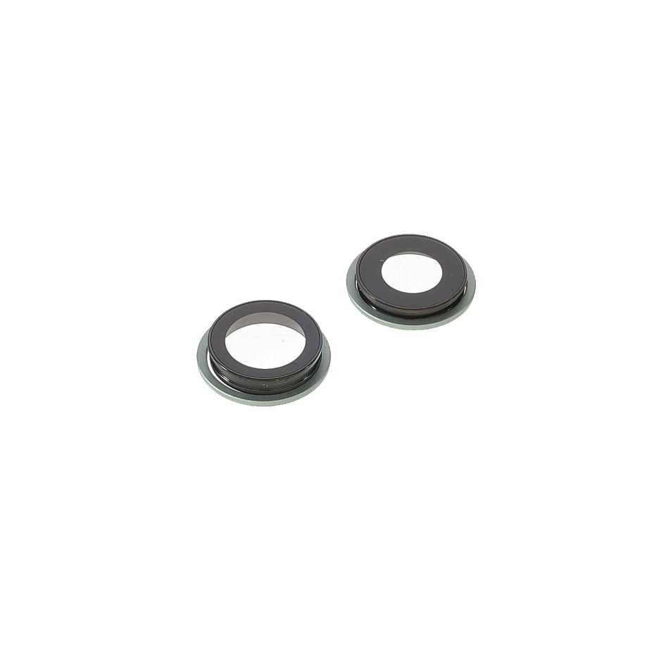 OEM Back Rear Camera Lens Ring Cover with Glass Lens Replacement Part for iPhone 12 / 12 mini - Green