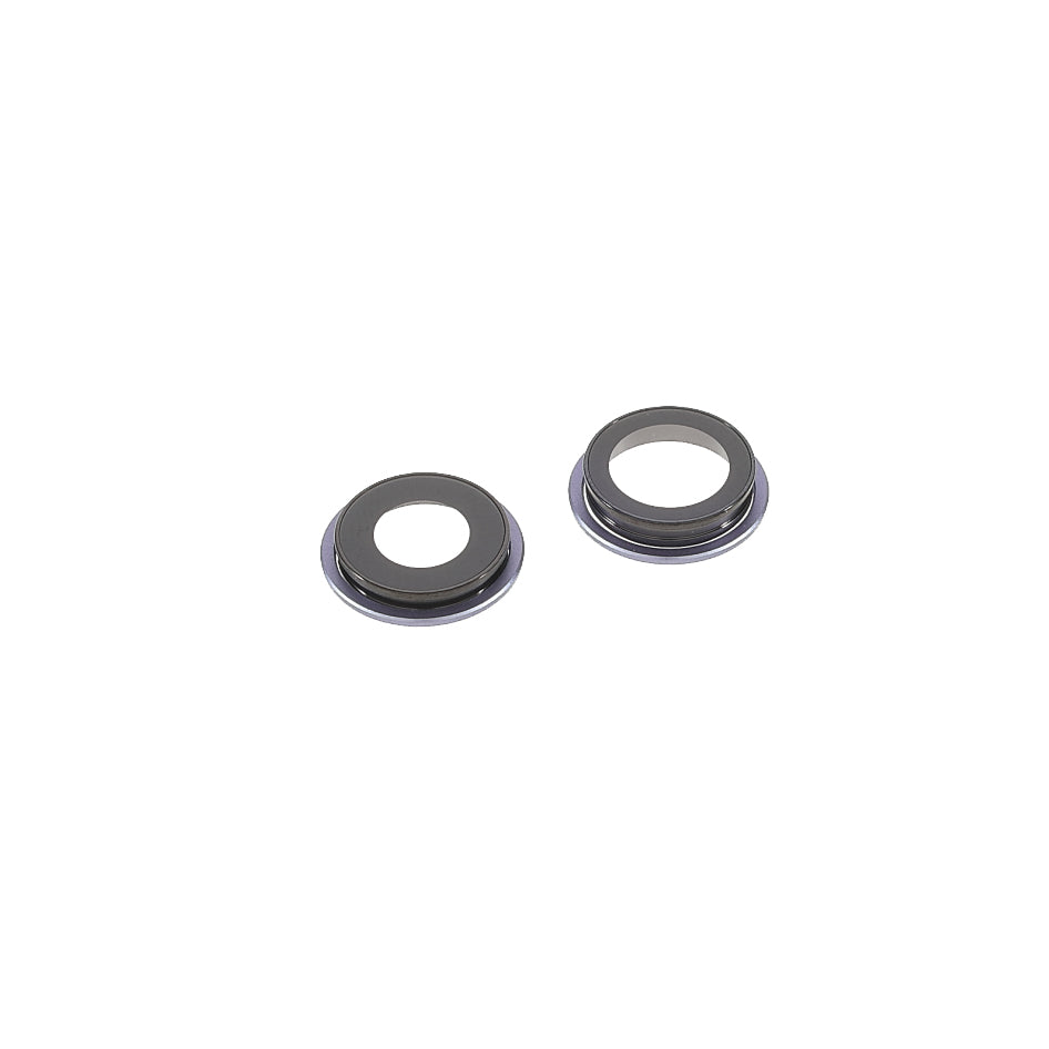 OEM Back Rear Camera Lens Ring Cover with Glass Lens Replacement Part for iPhone 12 / 12 mini - Purple
