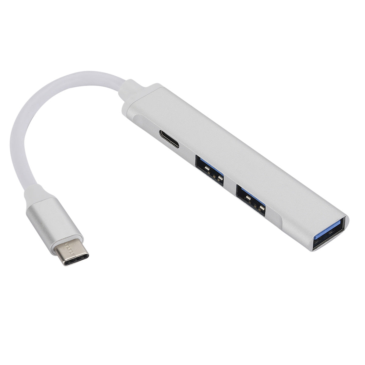 C809-C 4 in 1 Type C Hub for MacBook Pro Lenovo Xiaomi 1x USB3.0+2x USB2.0+1x Type-C 2.0 Converter